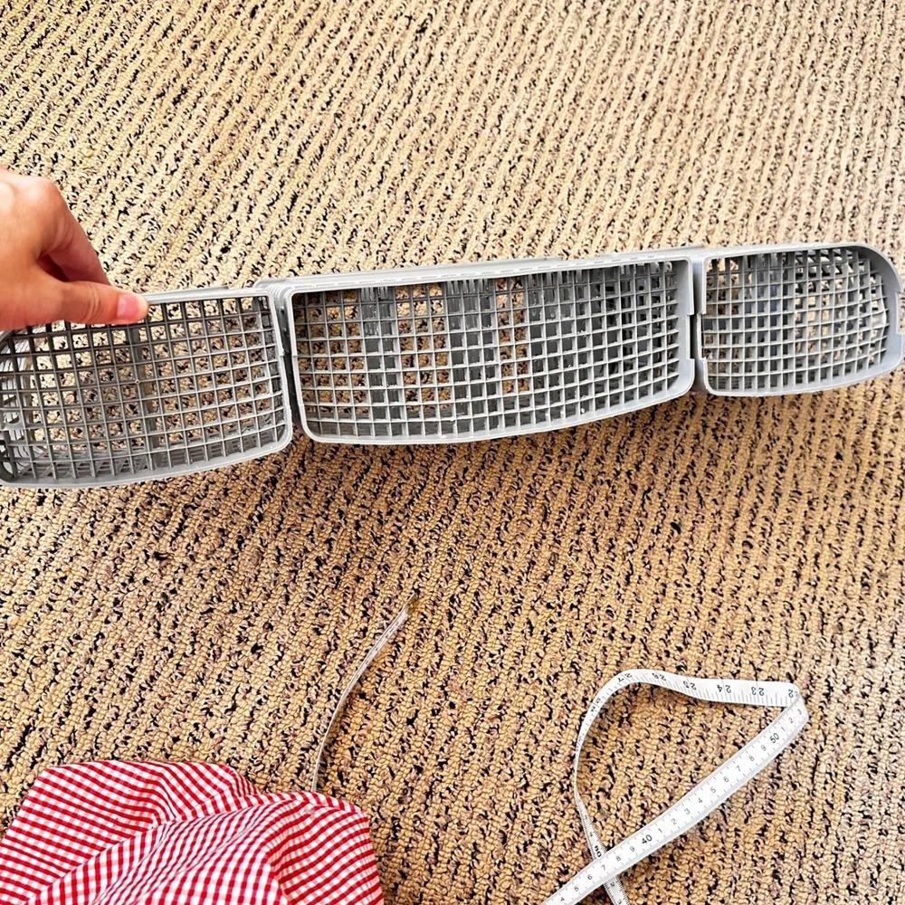 Frigidaire Dishwasher Silverware Basket Gray 3-Section Replacement Cutlery Rack